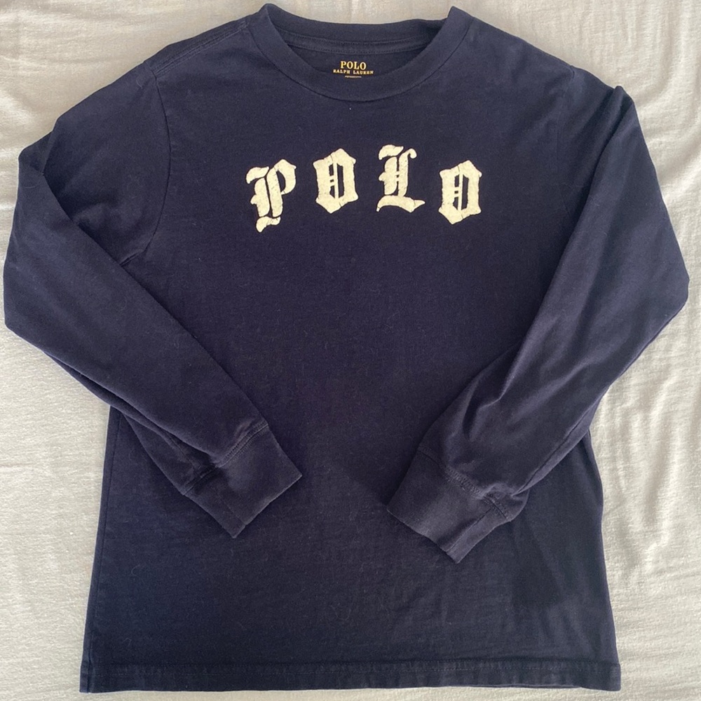 Boys Polo Ralph Lauren Long Sleeve shirt Sz 7